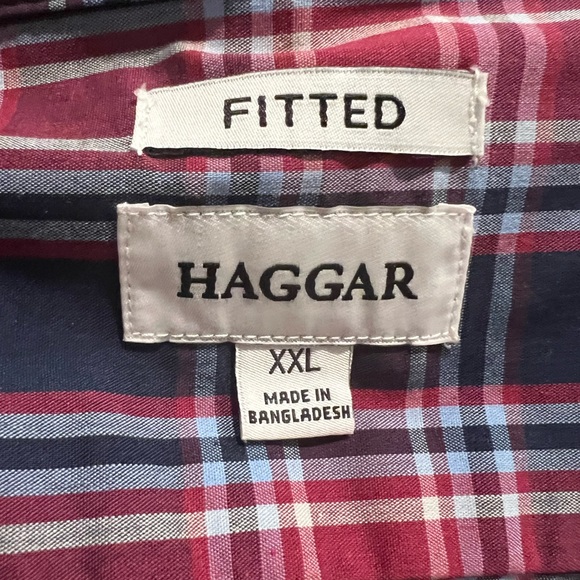 Haggar Long Sleeve Dress Shirt - Picture 2 of 2